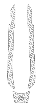 Hydro-Turf Honda F-12/F-12X Pro-serien Mattsats 02-08